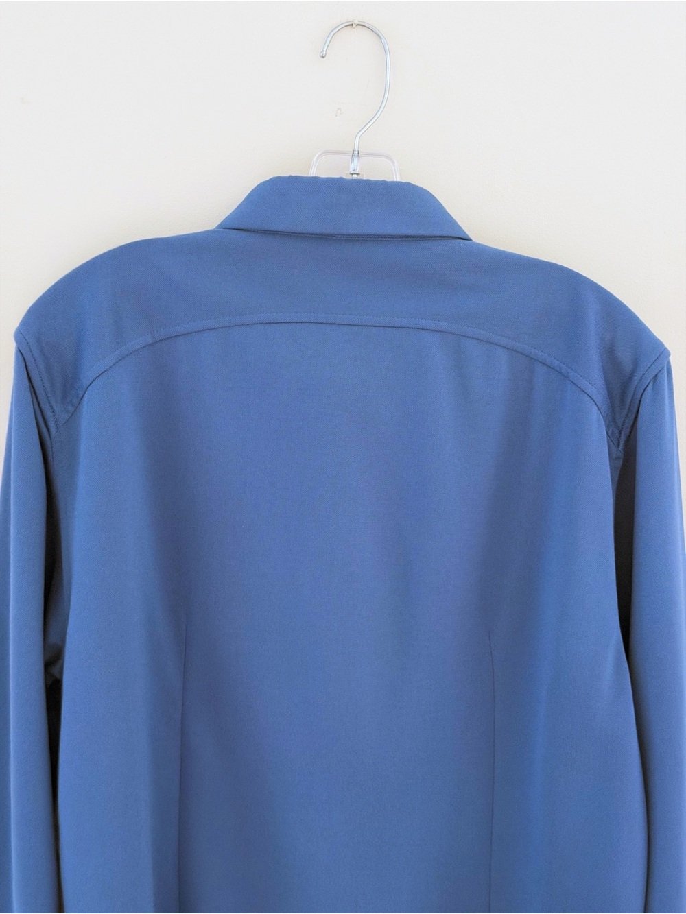 Ministry of Supply Men’s Blue Slim Fit Long Sleeve Shirt Size L - Picture 5 of 10